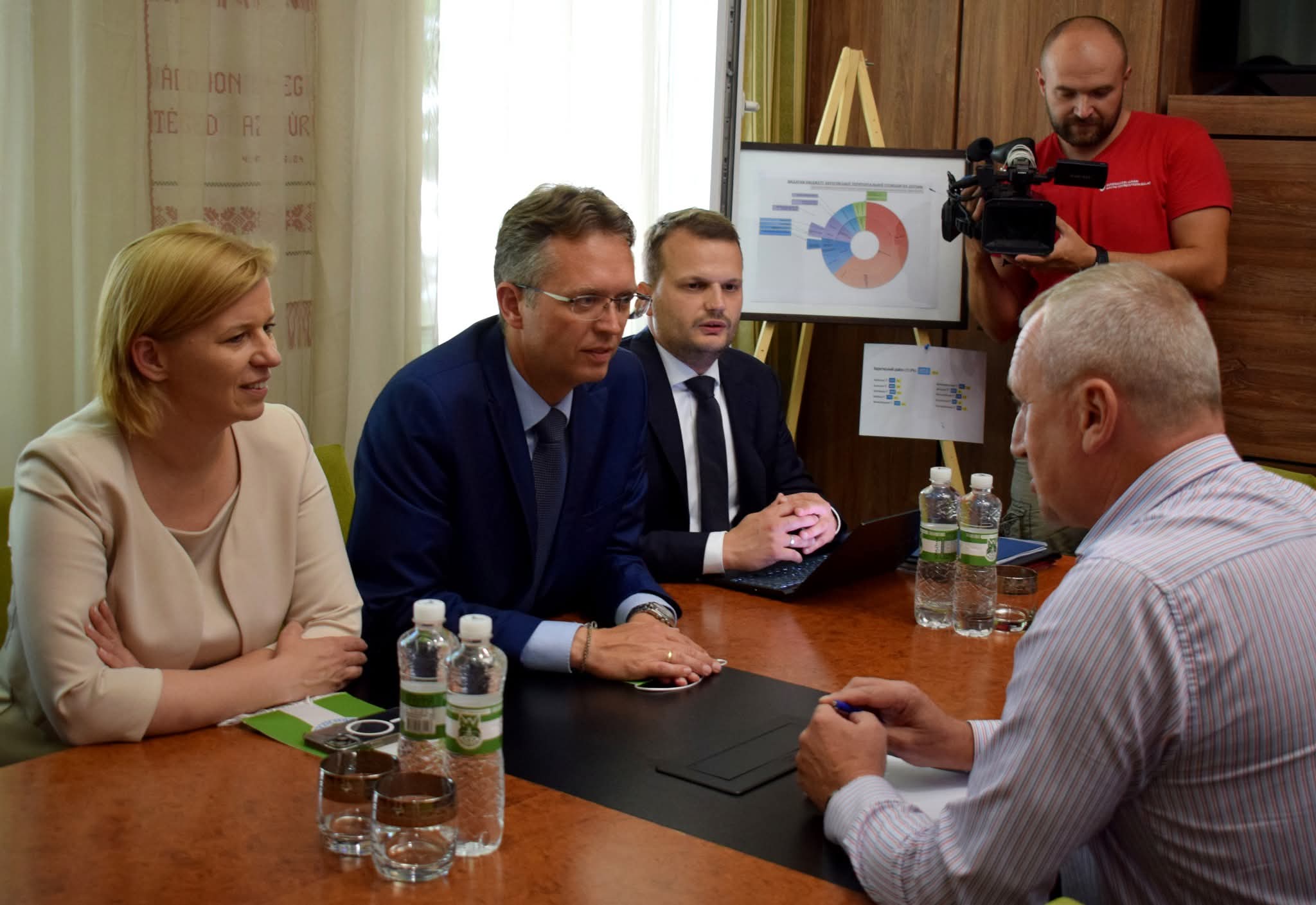 Napirenden az oktatás és a kultúra – magyarországi delegáció látogatott el a Beregszászi Városi Tanácsba